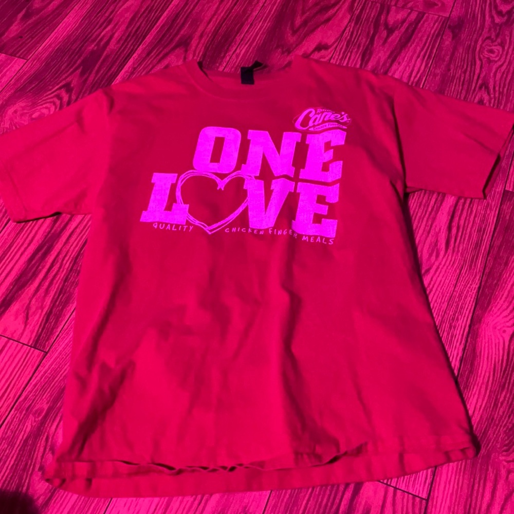 Raising Canes crew shirt